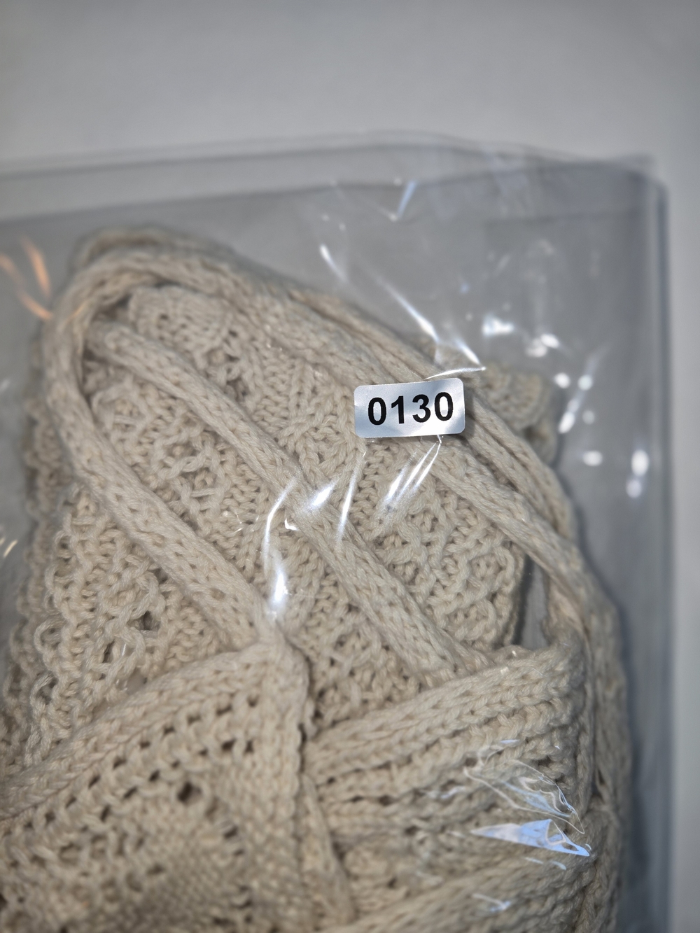 By Together - Cream Boho Beachy Crochet V-Neck Spaghetti Strap Crop Tank Size S - Picture 10 of 13